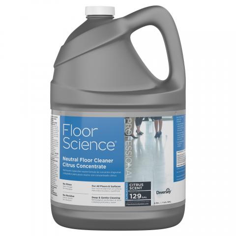 CBD540441_Diversey_Floor_Science_Neutral_Floor_Cleaner_Concentrate_Citrus_4x1gal_Front(1)