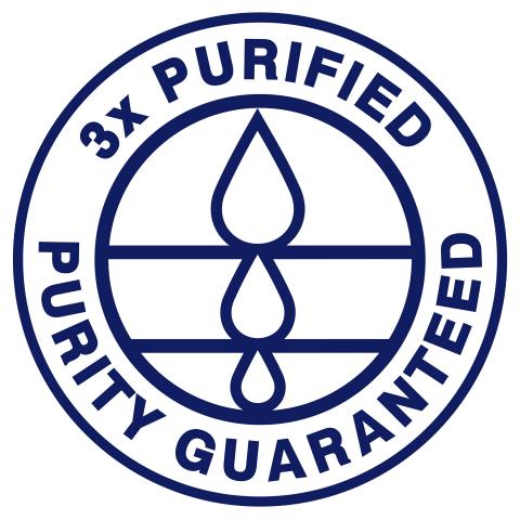 3X purified purity guaranteed