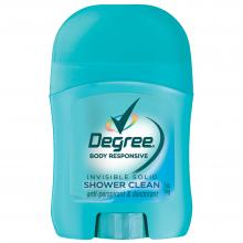 CB564300 Degree Invisible Solid Shower Clean Anti-perspirant & Deodorant Travel Size